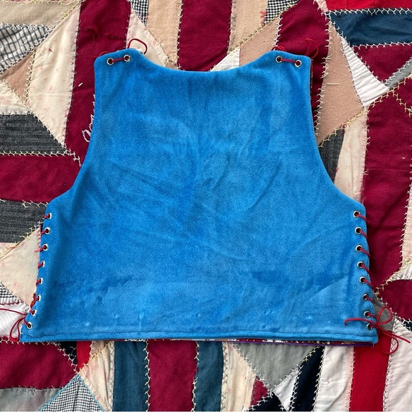Handmade reversible western top - Picture 6 of 11